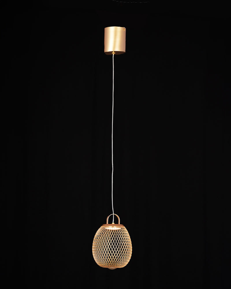 Aurum Solo – Gold Single LED Pendant (6W)