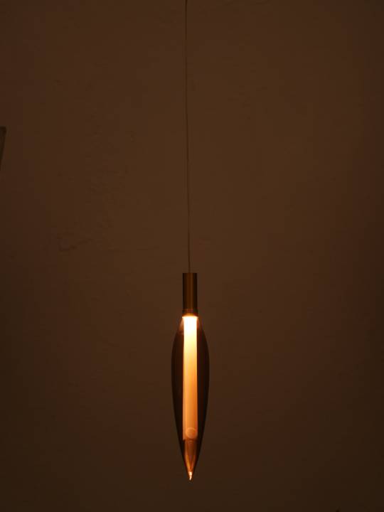 Linéa Glow – Rose Gold & Matte Gold Slim LED Pendant (4.3W)