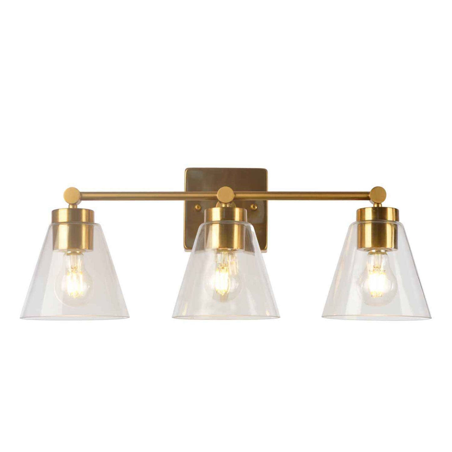Satin Gold 3-Light Wall Fixture – DW 1068/3