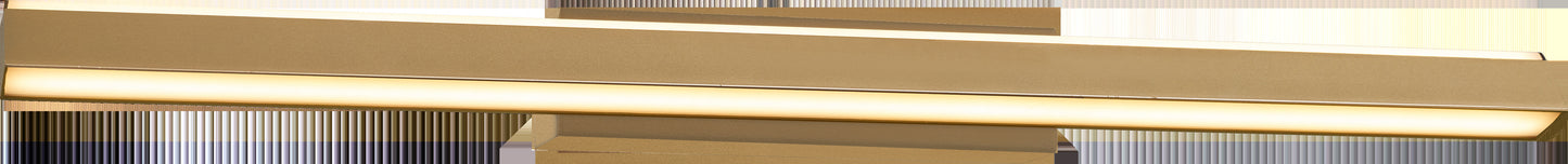 Painting Gold Rectangular Mirror Light – 15W LED