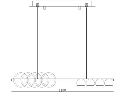 Modern Linear Pendant Light