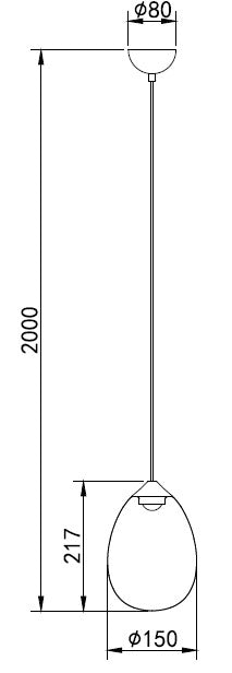 AuraBloom – Rainbow Glass Pendant Light (6W LED)