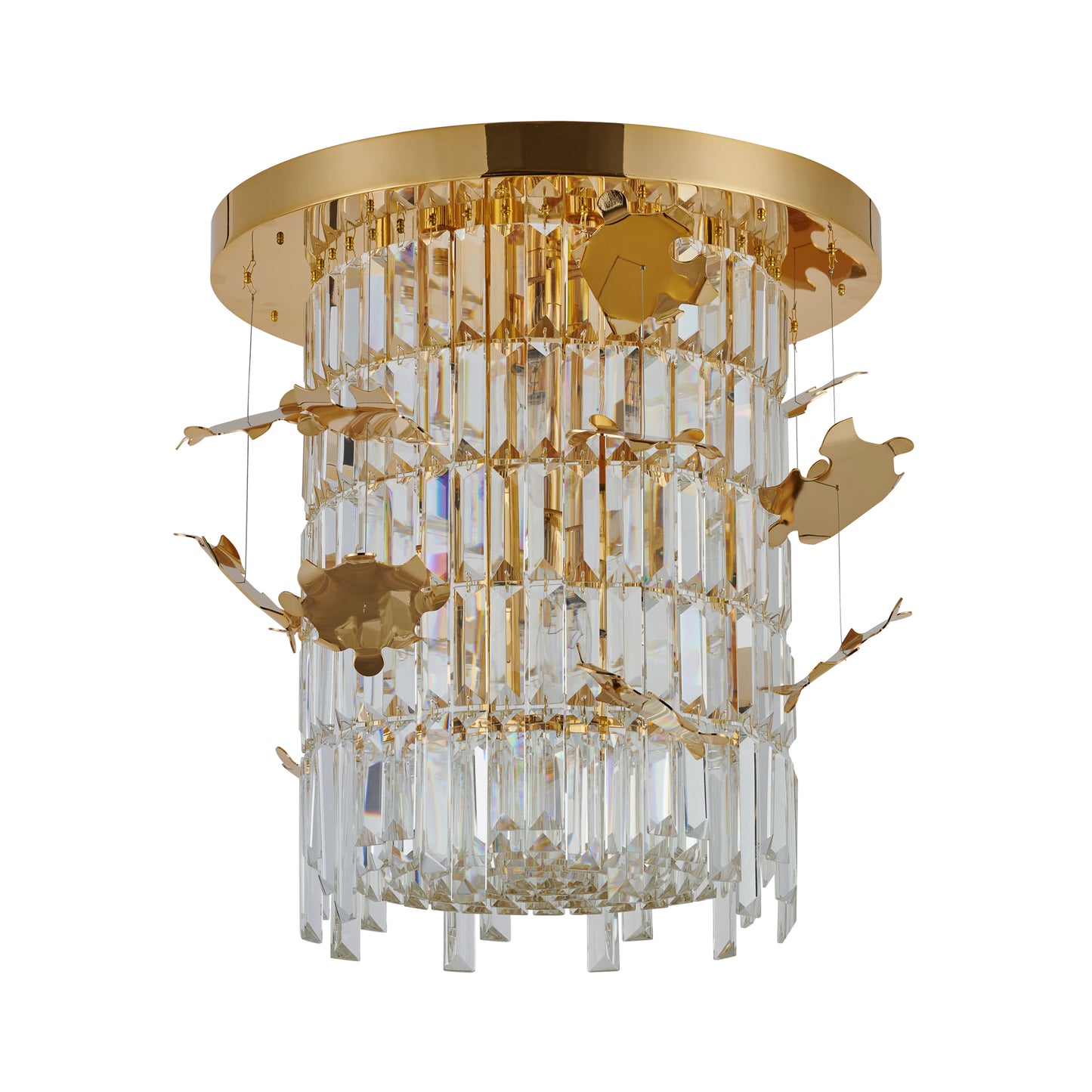 Regalia Grand – 18-Light Crystal Chandelier in Gold Finish