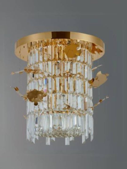 Regalia Grand – 18-Light Crystal Chandelier in Gold Finish