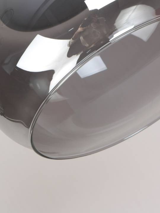 Smoky Noir Mini Pendant Light