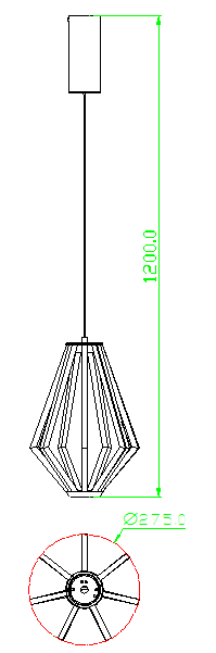 Elara Pendant – Champagne Gold Ring Light (40W LED)