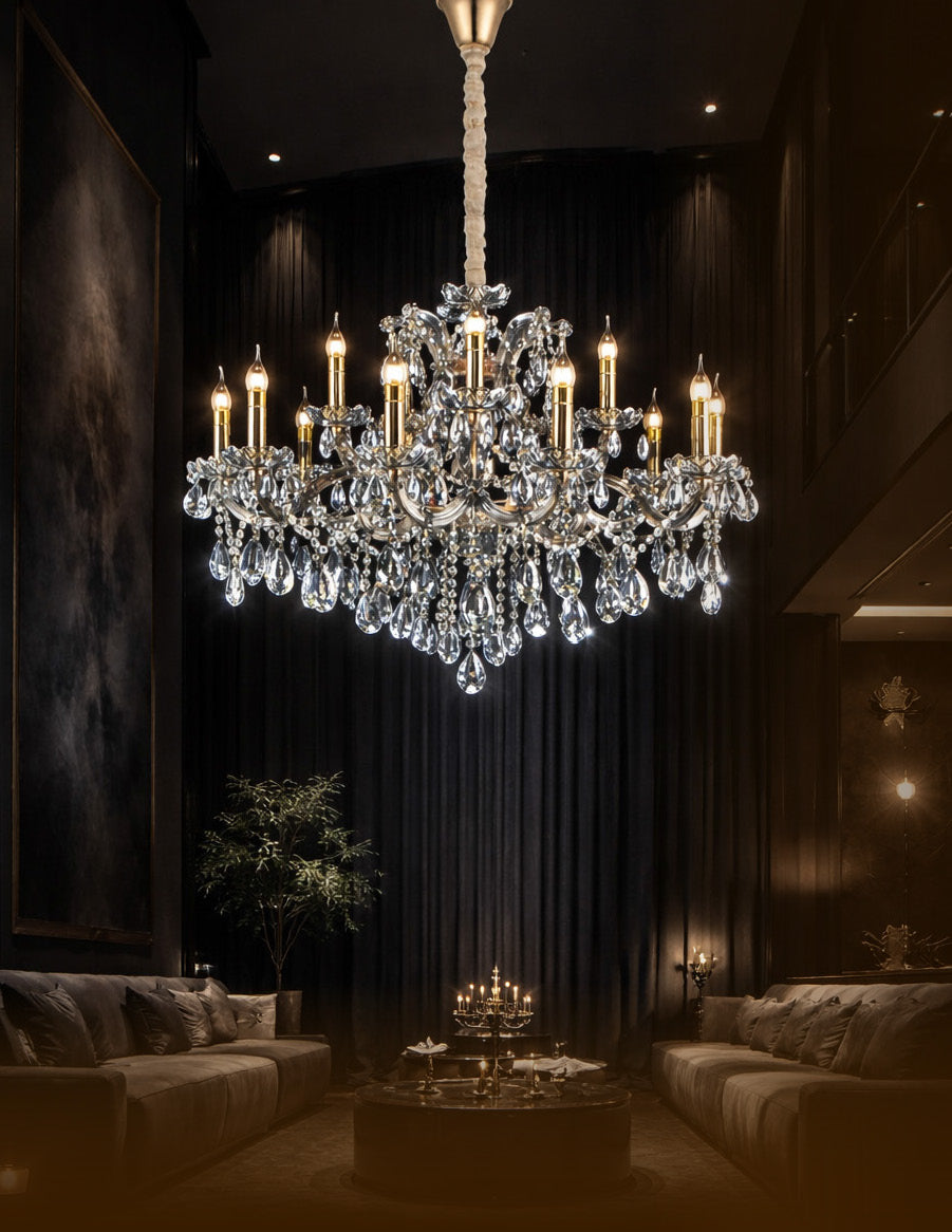 The Monolith Chandeliers