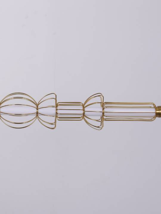 Brass Lumen H – Horizontal Dimmable Pendant in Acrylic and Brass