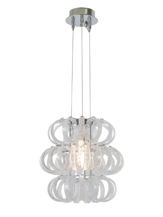 Lustra Mini – 350mm Crystal Pendant Light