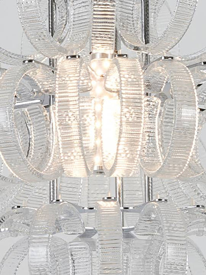 Lustra Mini – 350mm Crystal Pendant Light