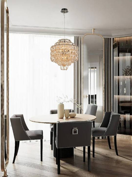 Obsidian Array – 1200mm Pearl Black Linear Pendant Light