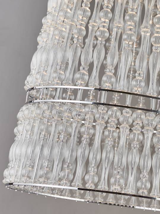 Celestial Crown – 820mm Grand Crystal Pendant Light