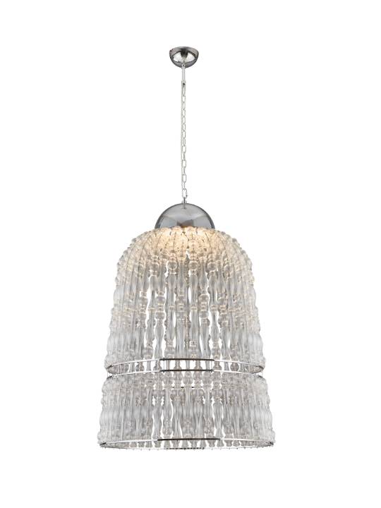 Celestial Crown – 820mm Grand Crystal Pendant Light