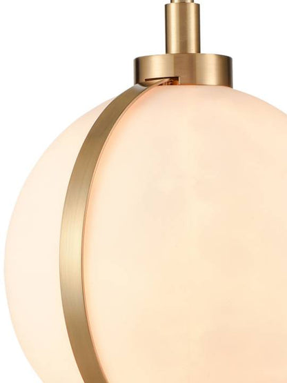 Alba Solo – Brass Alabaster Pendant Light