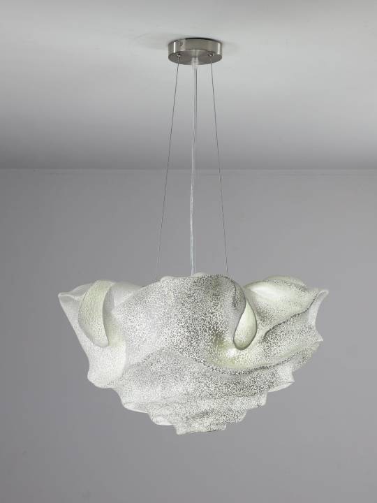 Nickel Dome – 400mm Modern Pendant Light