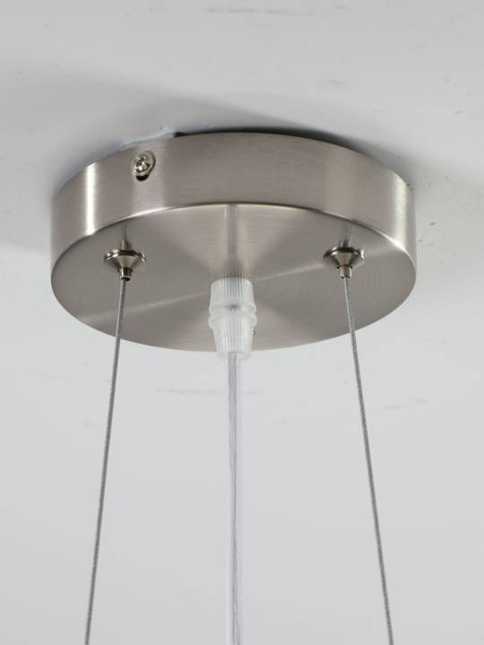 Nickel Dome – 400mm Modern Pendant Light