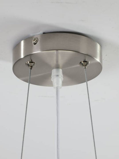 Nickel Dome – 400mm Modern Pendant Light