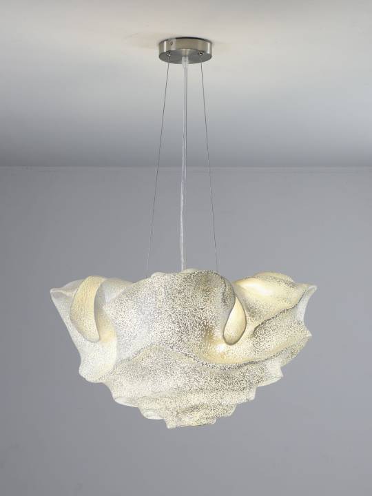 Nickel Dome – 400mm Modern Pendant Light