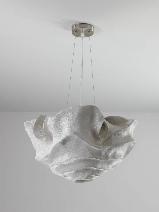 Nickel Dome – 400mm Modern Pendant Light