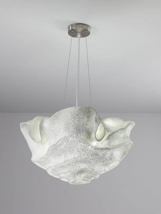Nickel Dome – 400mm Modern Pendant Light