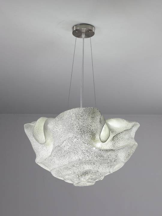 Nickel Dome – 400mm Modern Pendant Light