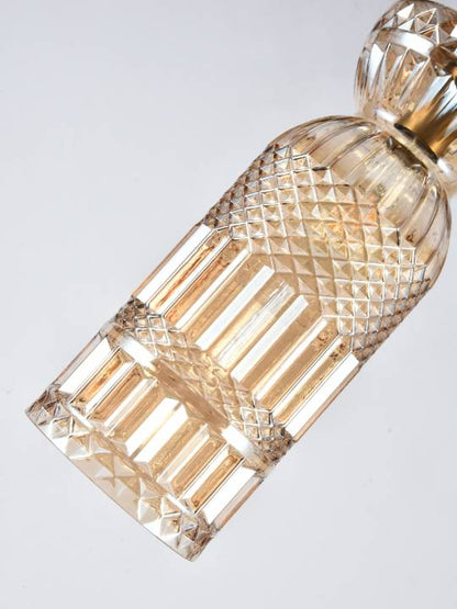 Golden Ember – Amber Glass Pendant Light