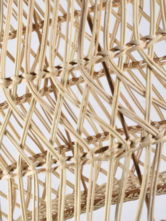 Rattan Halo – 360mm Boho Pendant Light