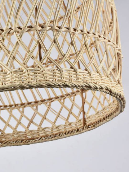 Rattan Halo – 360mm Boho Pendant Light