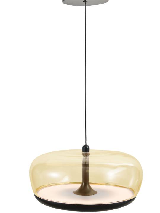 Amber Radiance Pendant Light