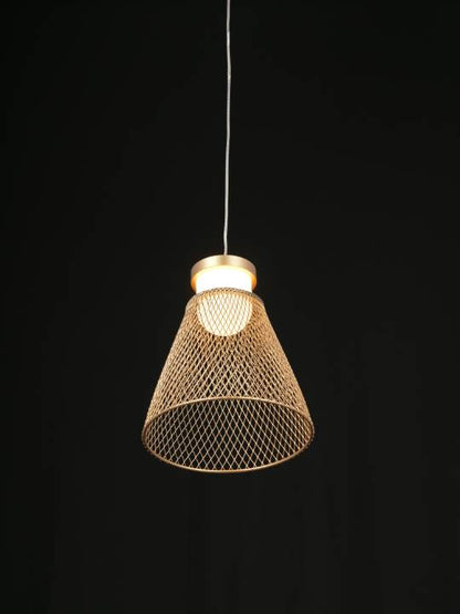 Golden Arc – Elegant Gold LED Pendant (6W)