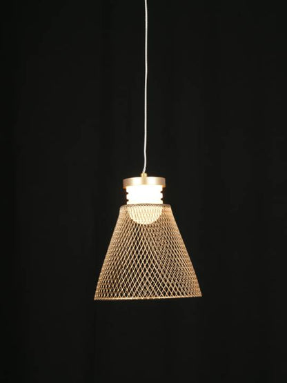 Golden Arc – Elegant Gold LED Pendant (6W)