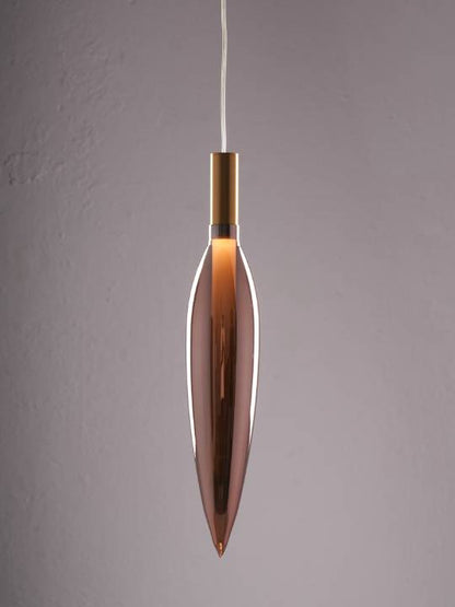 Linéa Glow – Rose Gold & Matte Gold Slim LED Pendant (4.3W)