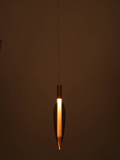 Linéa Glow – Rose Gold & Matte Gold Slim LED Pendant (4.3W)