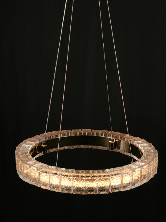 Gold Glass Ceiling Pendant Light