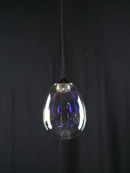 AuraBloom – Rainbow Glass Pendant Light (6W LED)