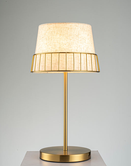 Brass Dome Table Lamp with E14 Socket