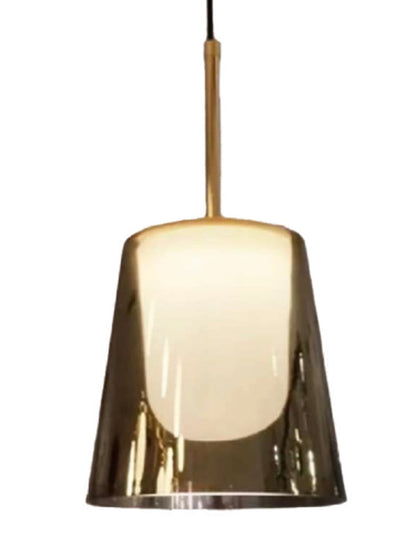 Celeste Duo – Clear & Milky Glass Pendant (7W LED)