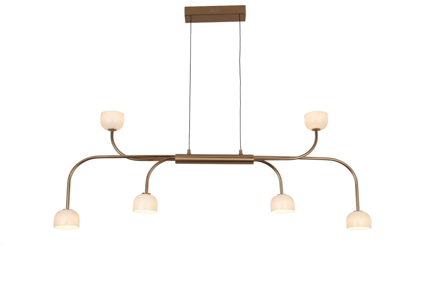 Antique Copper Linear Pendant Light
