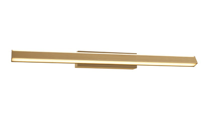 Painting Gold Rectangular Mirror Light – 15W LED