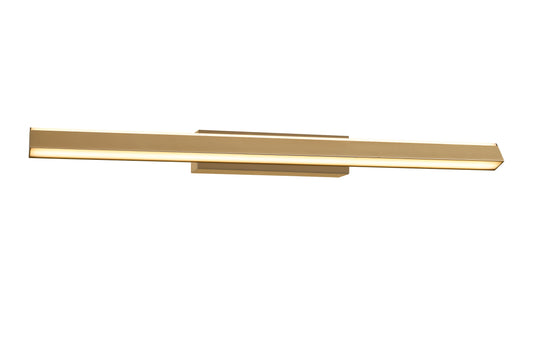 Painting Gold Rectangular Mirror Light – 15W LED